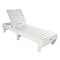 Highwood Usa Commercial Grade Chaise Lounge Outdoor Furniture for Pool, Patio CM-LNGSQ61-WHE - alternate 1